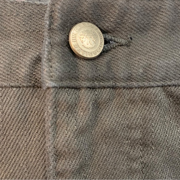 HARLEY-DAVIDSON VROOM Black Denim Shorts — Size 6 — NWT - Picture 4 of 7